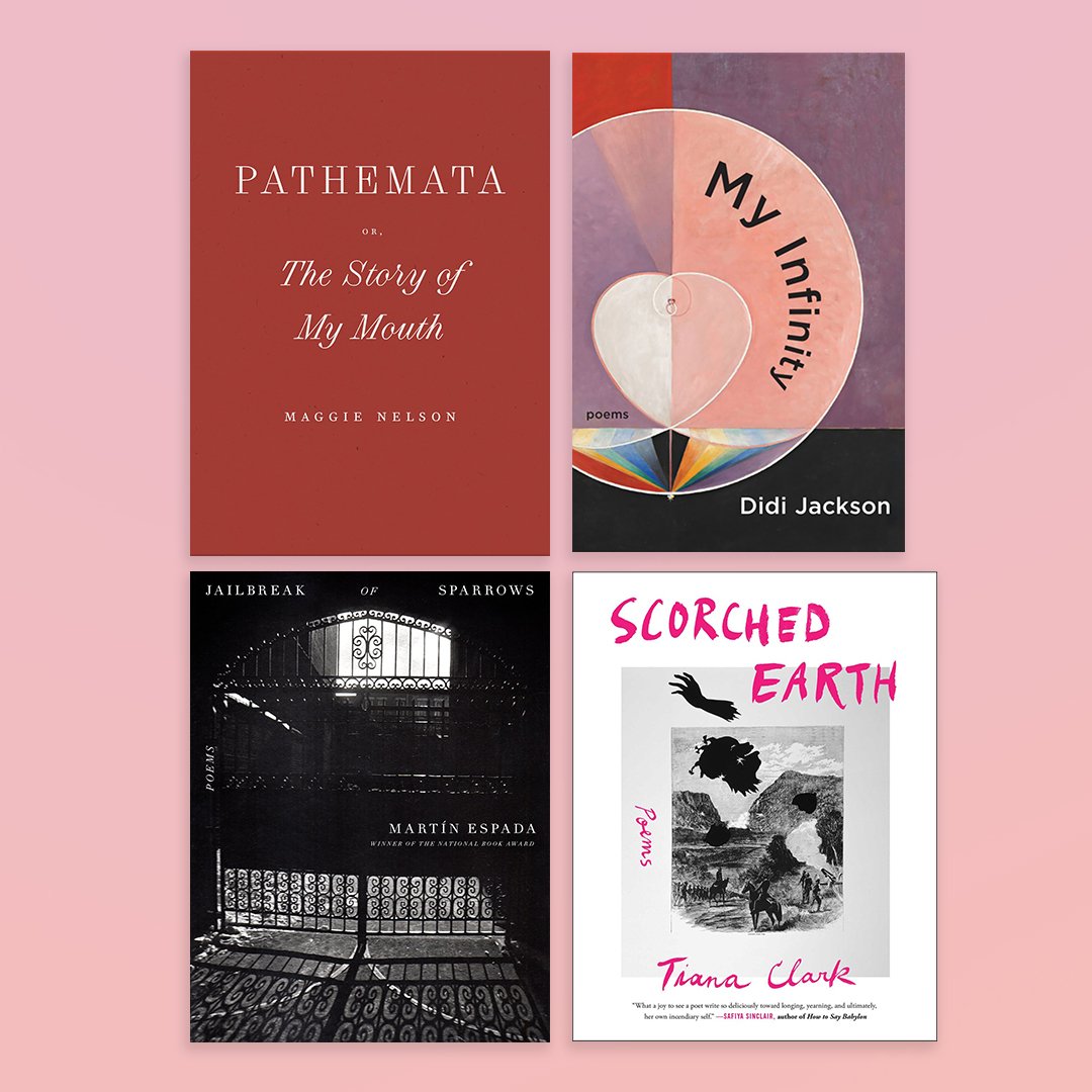 Celebrate Poetry Month with 4 new books for spring 2025