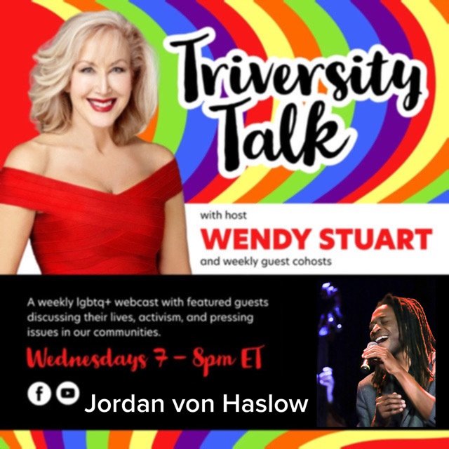 Jordan von Haslow Guests On TriVersity Talk! With Host Wendy Stuart 7 PM ET Wednesday, June 10th, 2026