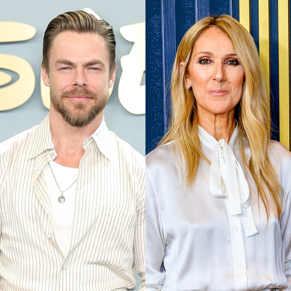 Derek Hough Reacts to Céline Dion Dancing With the Stars Casting Rumor Derek Hough Reacts to Céline Dion Dancing With the Stars Casting Rumor