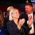 Swedish opposition have slim lead in too close to call election