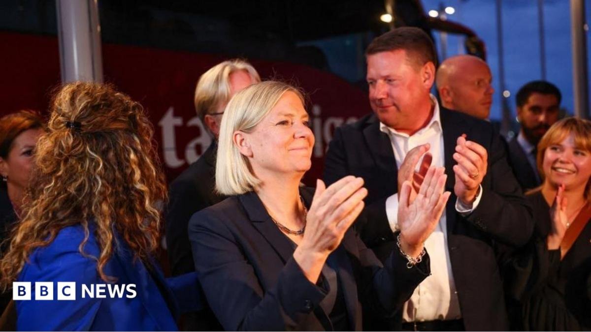 Swedish opposition have slim lead in too close to call election
