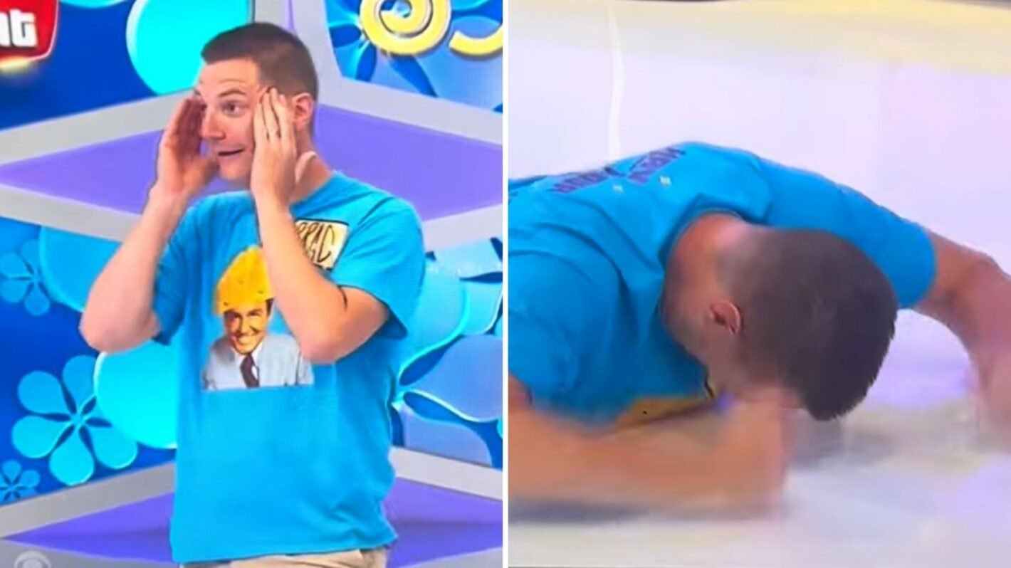 The Price Is Right Contestant Pounds Floor in Frustration After Losing 2,000 The Price Is Right Contestant Pounds Floor in Frustration After Losing 2,000